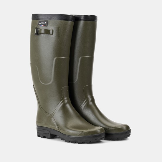 Aigle The Urban Ankle Rain Boots Men Olive ZA-07896